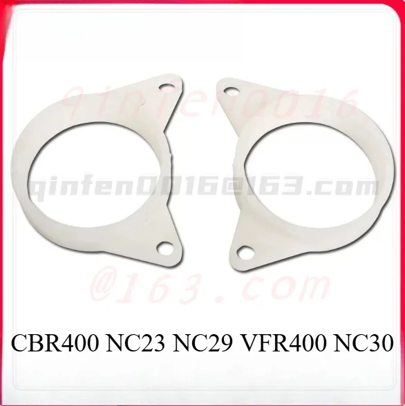 1pair for CBR400 NC23 NC29 VFR400 NC30 Series White Front Bracket Mount