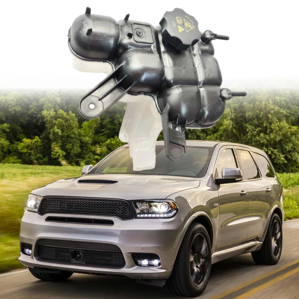 

68244088AA Coolant Reservoir Tank For Jeep Grand Cherokee Dodge Durango 2016-2023 Coolant Overflow Expansion Bottle 68442532AA