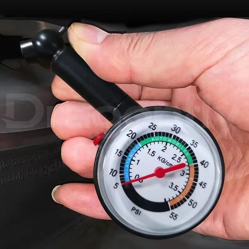 1pc Tire Pressure Gauge Car Tire Pressure Meter Car Tire Pressure Watch High Precision Tire Pressure Monitor