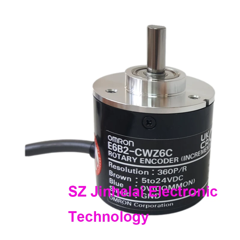 New and Original Omron E6B2-CWZ6C 100 200 360P/R 500P/R 600P/R Rotary Encoder Switch 2M 5-24VDC