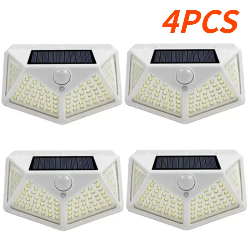 

LED Solar Lights Outdoor Waterproof External Solar Lamp Motion Sensor Garden Lights Solar Power Sunlight Yard Wall Street Light