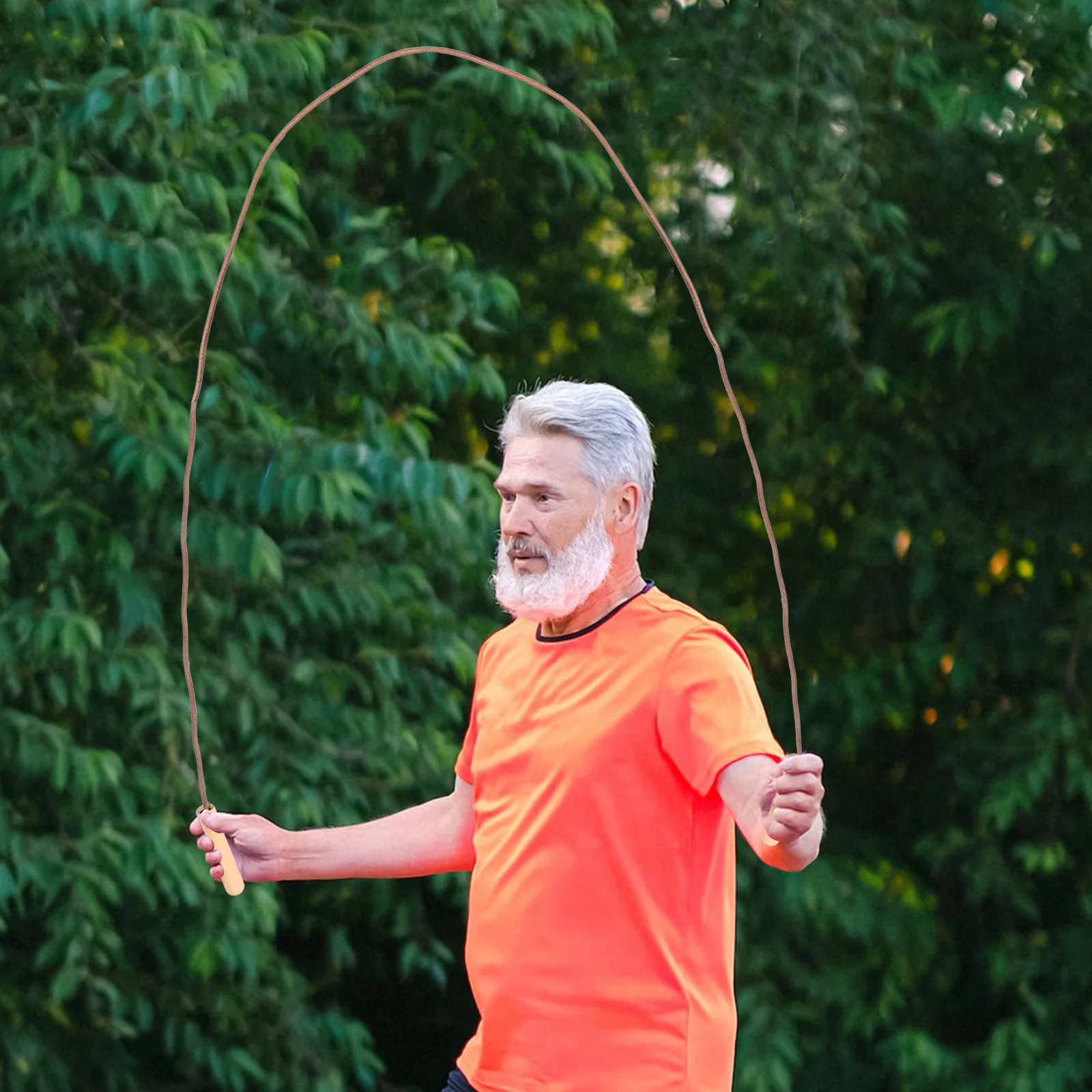 

Wooden Handle Jump For Workout Fitness Exercise Sports Indoor Outdoor Weight Loss Training Wear-Resistant Skipping Rope