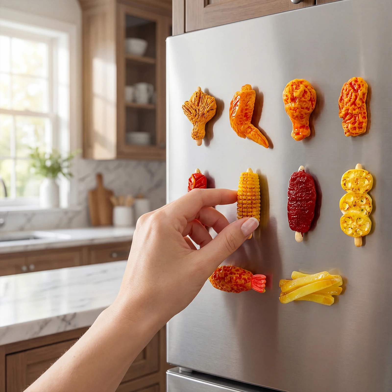 10-Piece Assorted Food Mini Ma - Food Storage Notes recension och pris