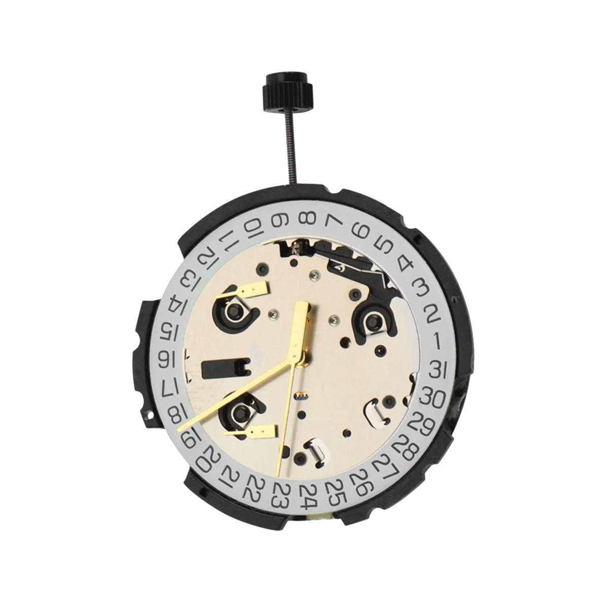 Replace G10.212 Watch Movement for ETA G10.212 Quartz Movement 6 Pin Date At 4 with Stem& No Battery Watch Repair Parts