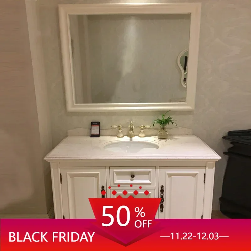 American Bathroom Cabinet Combination Oak Floor To Ceiling Washbasin Toilet Bathroom Toilet, Rock Board Bathroom Basin