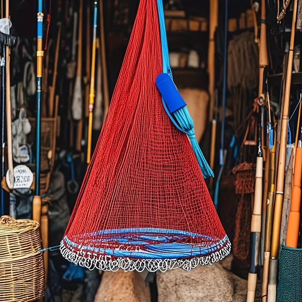 Red de pesca lanzable a mano con plomo de acero - imagen 4