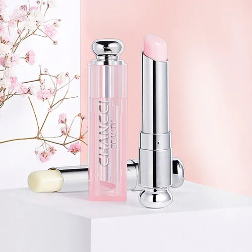 Imagen 2 del producto Líneas de labios Base de lápiz labial Lápiz labial Mascarilla labial hidratante e incolora para hombres y mujeres que elimina la piel muerta y se decolora