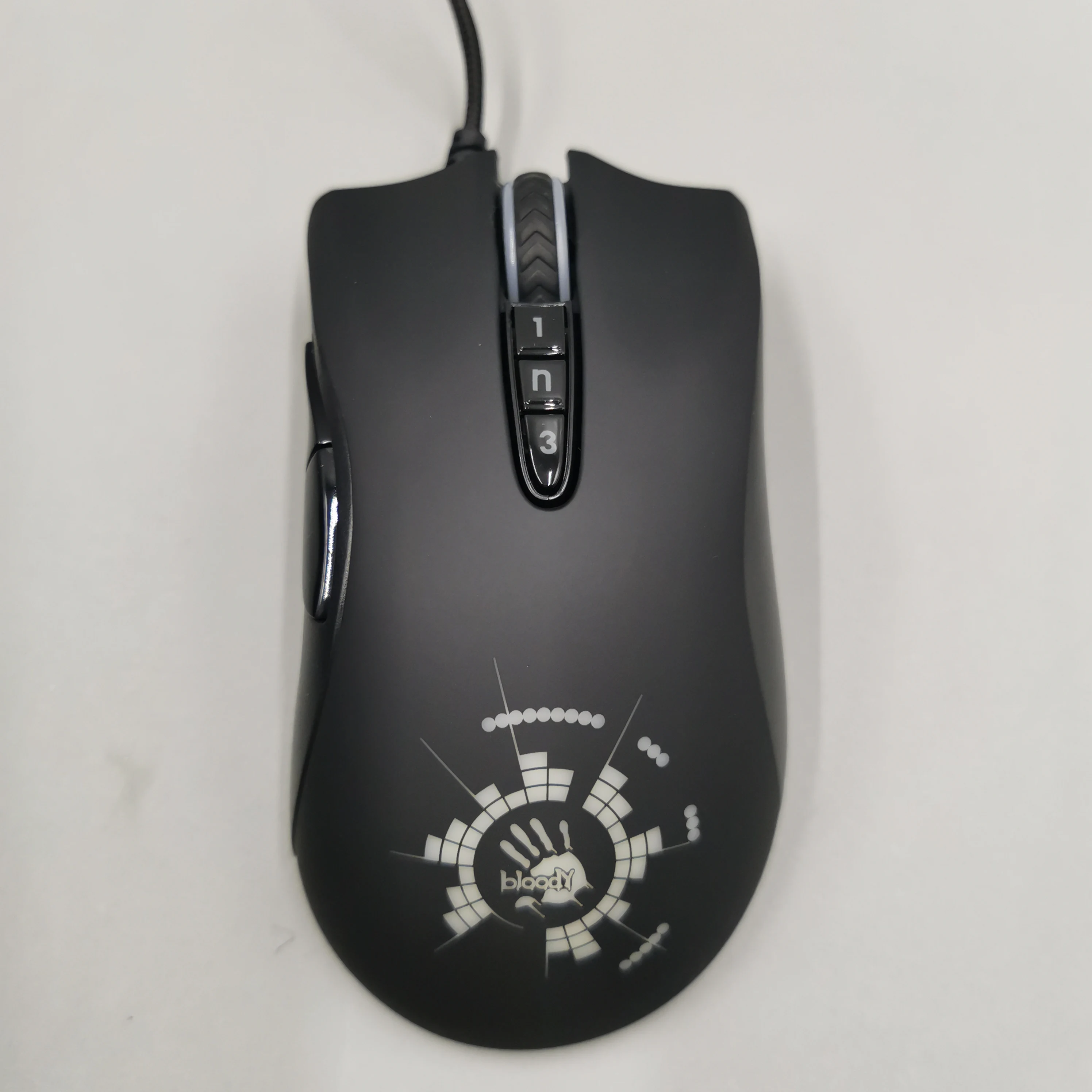 A4Tech Bloody A91 ماوس سلكي بنقرة واحدة ماكرو Io1 ماكرو محرك بصري 8 برمجة ماكرو Gamingaccessories ماوس