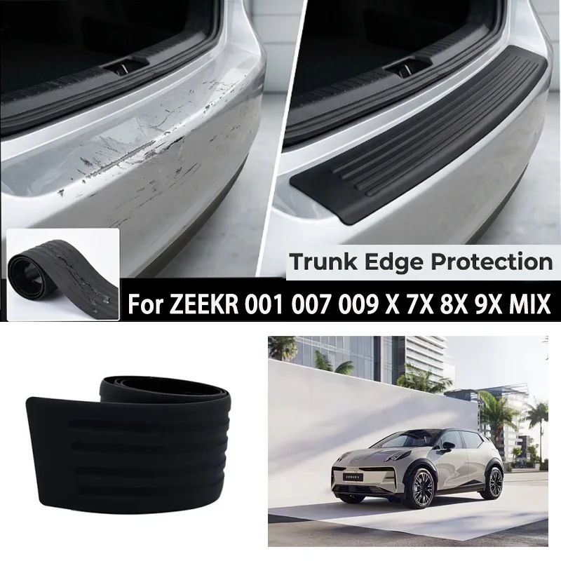 

For ZEEKR 001 007 009 X 7X 8X 9X MIX Trunk protection strip bumper anti-collision and anti-scratch