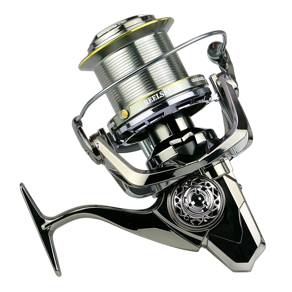 

GHOTDA 90000 10000 12000 Windlass Fishing Spinning Reel Max Drag 45lb Metal Boat Fishing Trolling Reel Saltwater Sea Fish Reel