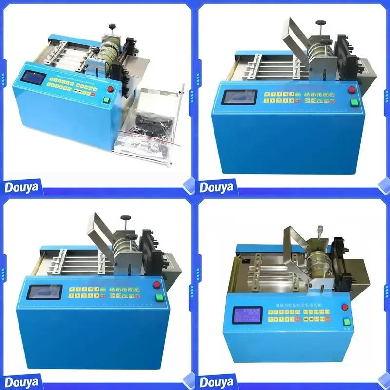 PE Tube PVC Card Paper Sleeve Nickel Belt Copper Film Wire Cutter Nylon Tube Automatic Film Cutting Machine