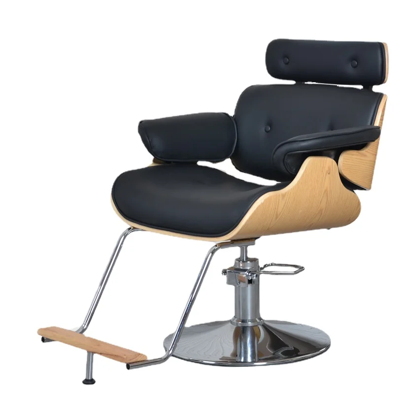 ZC Barber Shop Hair Cutting Chair for Hair Salon Chair Lift Salon Rotating Hair Cutting Stool