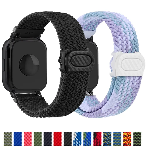 Correa de nailon para reloj Redmi 5 active/5 lite, pulsera trenzada de bucle solo, correa para Xiaomi Redmi watch5 active de 22mm