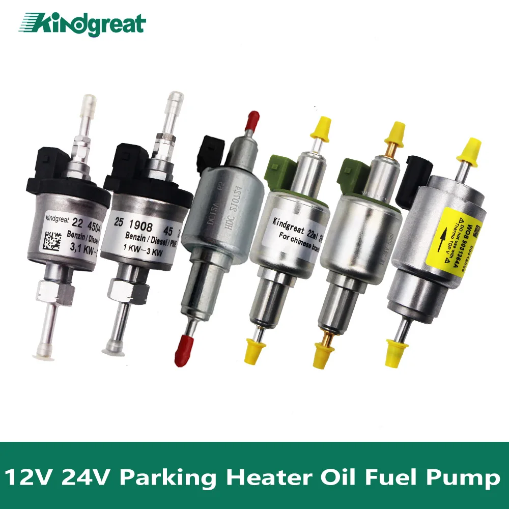 

12/24v 2kw 5kw For Eberspacher Airtronic Webasto Chinese Brand Heaters Air Diesel Parking Heater Fuel Pump With Bracket Holder