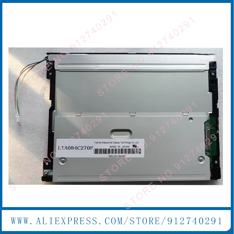 Original 8.4 Inch LTA084C270F LTA084C271F LCD Display Screen Panel 800(RGB)×600, SVGA 20 PINS