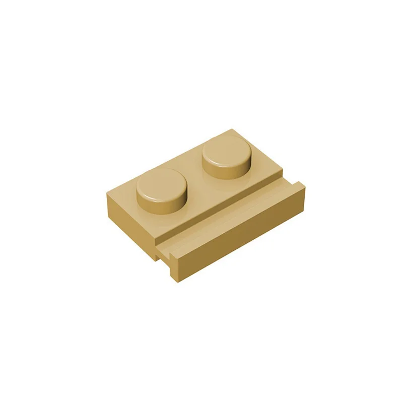 50 Stück 32028 Modifizierte 1x2 mit Türschiene und Spezialnut Spielzeug für Technische Bausteine Geschenk Kompatibel zum Zusammenbauen DIY MOC – Detail 14