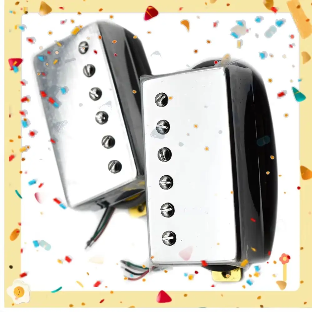 

Электрогитара в стиле LP с двойной катушкой, серебристый, винтажный, для начинающих, профессиональный уровень