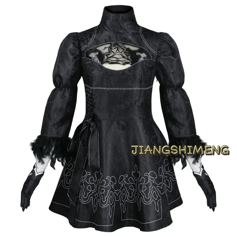 Nier Automata Cosplay Costume Yorha 2B Sexy Outfit Games Suit Women Role Play Costumes Girls Halloween Party Fancy Dress Party