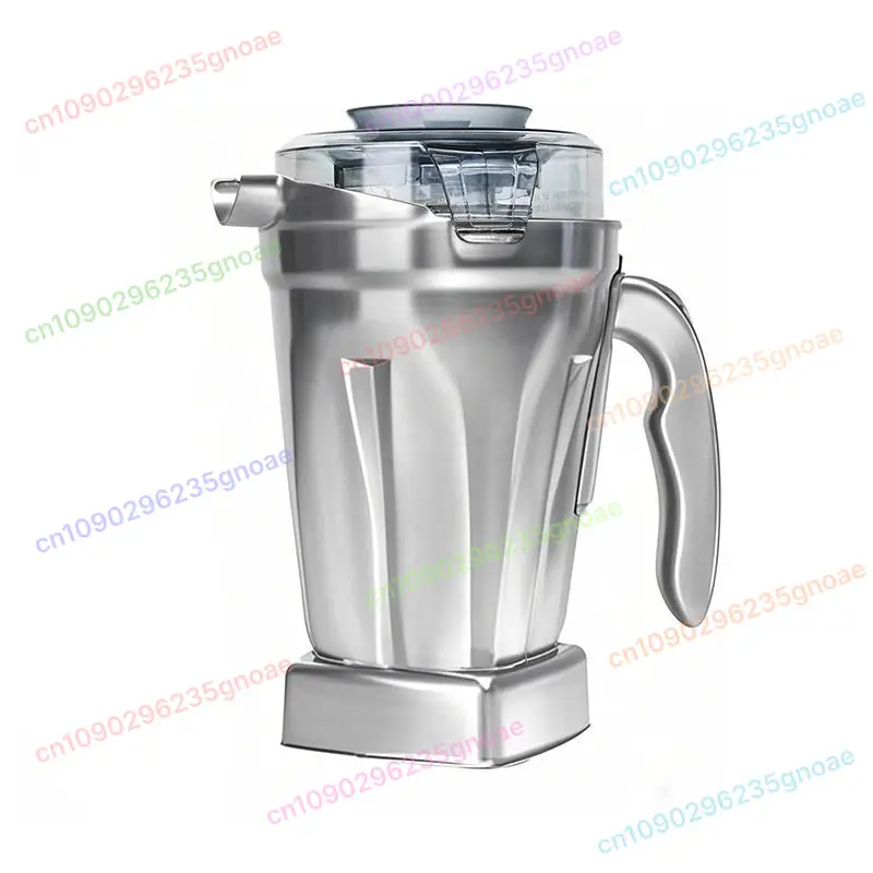 

48Oz Stainless Steel Cup with Lid Set Mixing Cup with Cross Knife Holder for Vitamix Machine Cookers