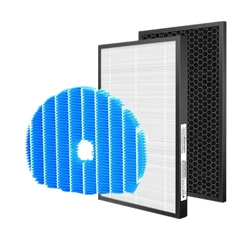 air purifier HEPA + deodorizing filter Humidifier filter for Sharp KC-850E-W /KC-850EW air purifier replacement