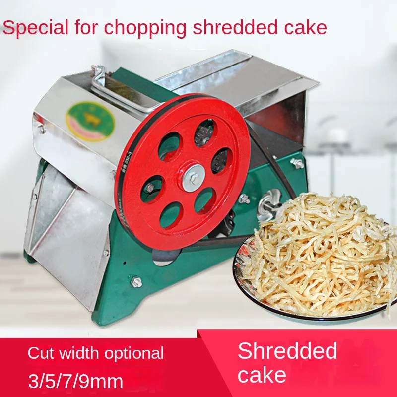 Small hand cranked pancake cutting machine