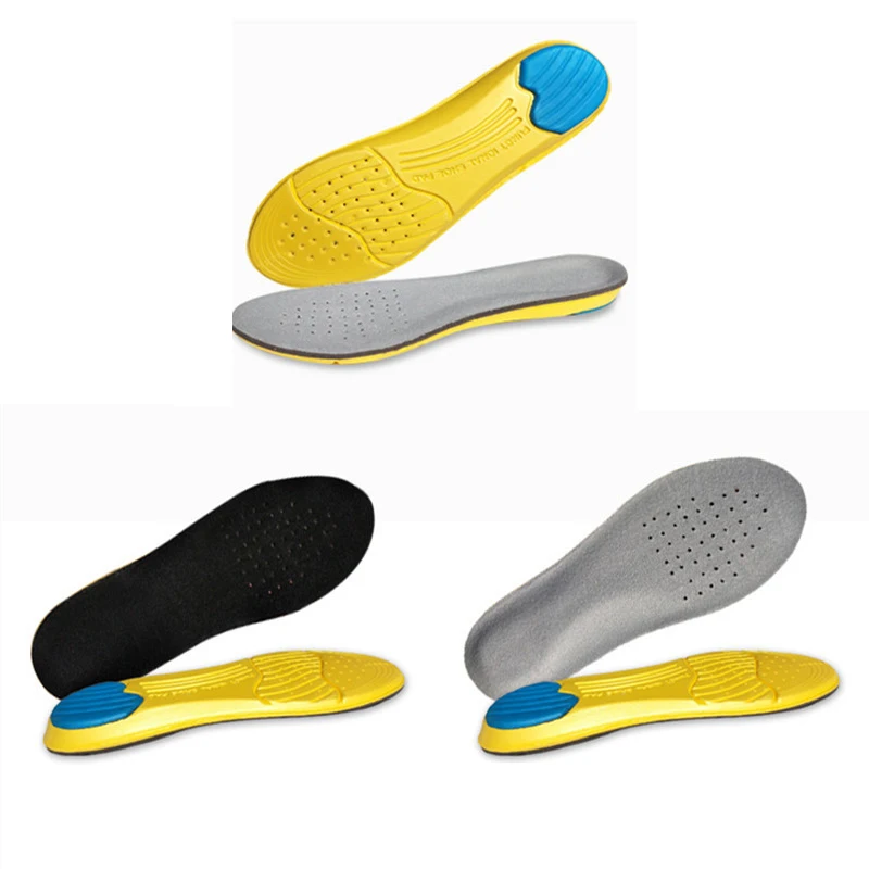 New Absorption Breathable Insoles Orthotics Arch Supports Sport Athletic Insoled Pad Inserts Pain Relief Cutting By Yourself