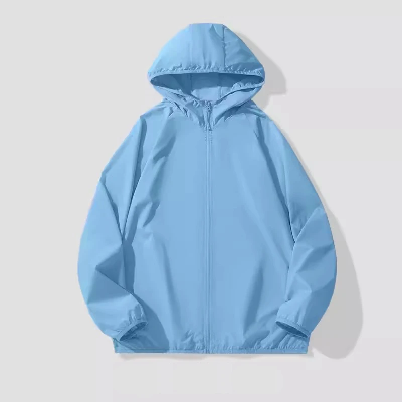 軽量で通気性のあるアイスシルクアウトドアジャケットメンズ夏 2024 カジュアルルーズフィットファッショナブルな日焼け防止服