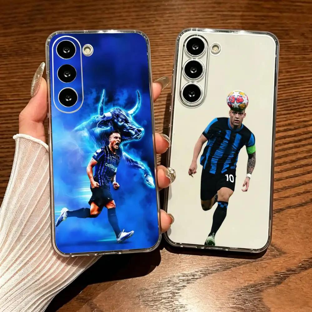 Lautaro Simple Transparent Printed Phone Case For Samsung Galaxy A73/A72/A71/A53/A52/A51/A22/A91/A80