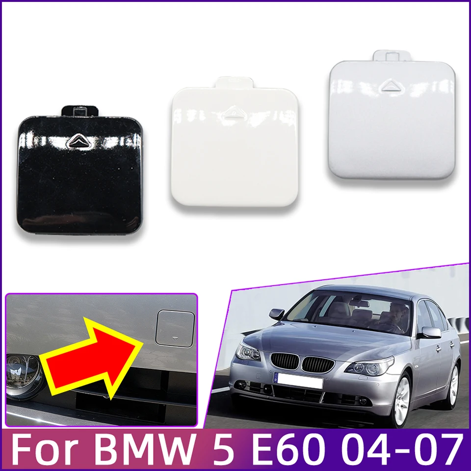 

Front Bumper Tow Hook Cover Cap Eye For BMW 5 E60 5 Series 525i 528i 530i 535i 545i 2004 2005 2006 2007 51117111787 Hauling Lid