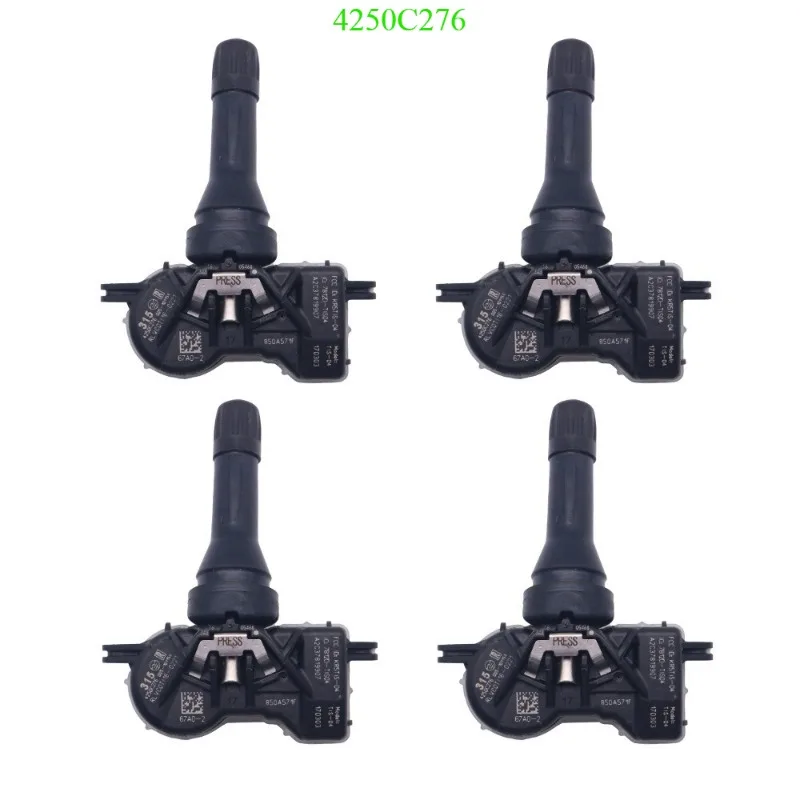 

1/4pcs TYRE PRESSURE SENSOR FOR 2018 2019 2020 2021 MITSUBISHI OUTLANDER SPORT 315MHz TPMS SENSOR 4250C276 S180150005 4250D585