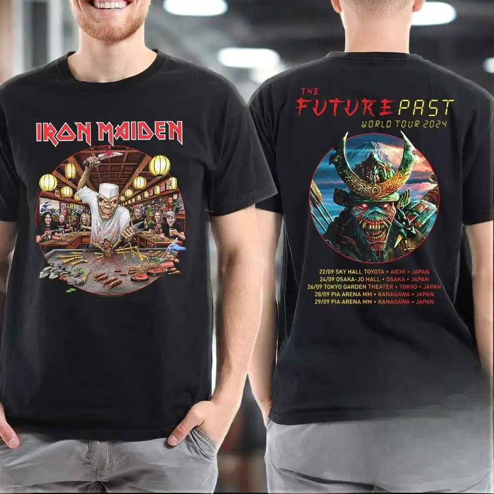

Hip-hop brand fashion matching men's short-sleeved T-shirt, heavy metal band retro top, cotton round neck, outdoor wear