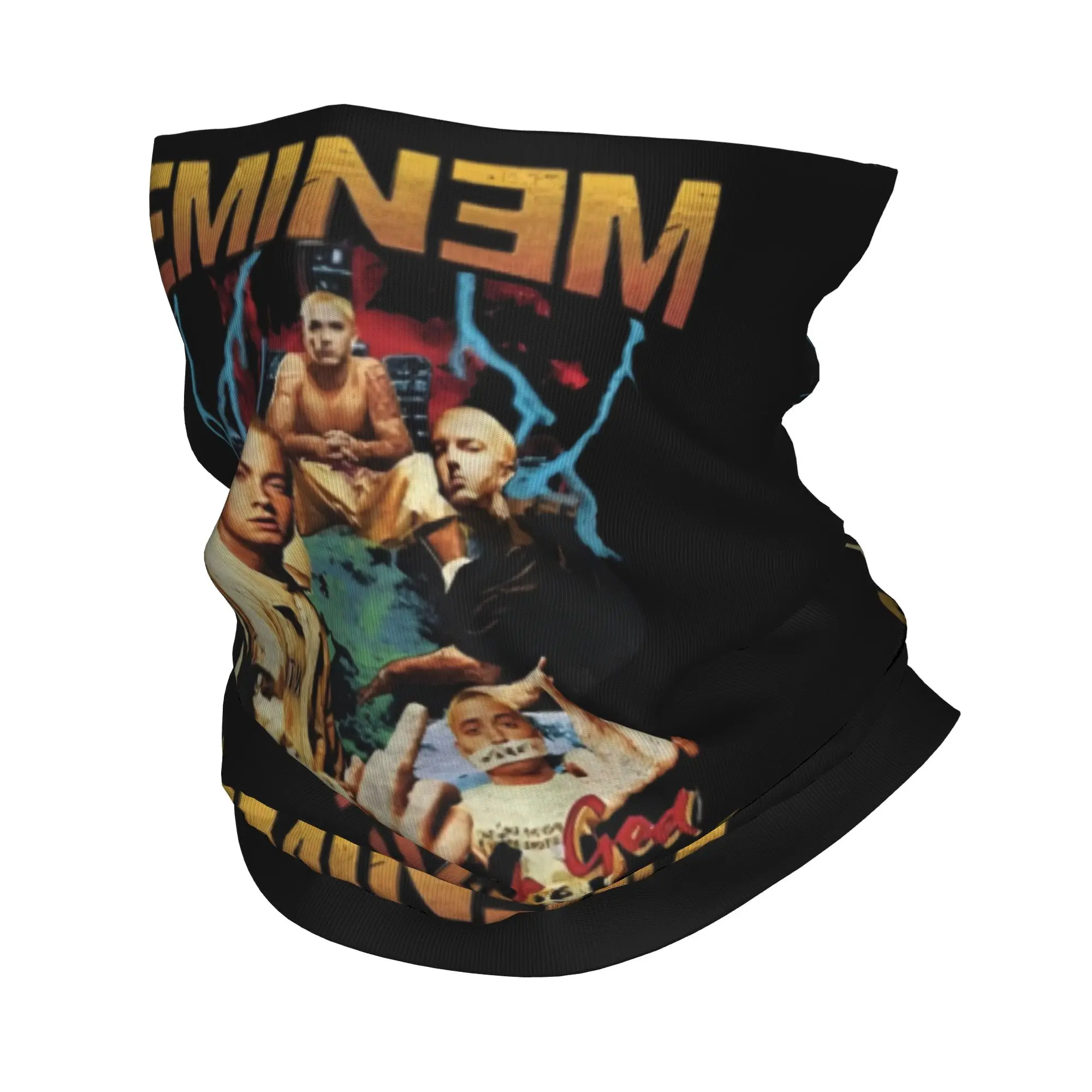 

Бандана на заказ Eminems в стиле хип-хоп, рэпер, теплая бандана для мужчин и женщин, зимний лыжный шарф-труба, гетры, американская поп-музыка, чехол для лица