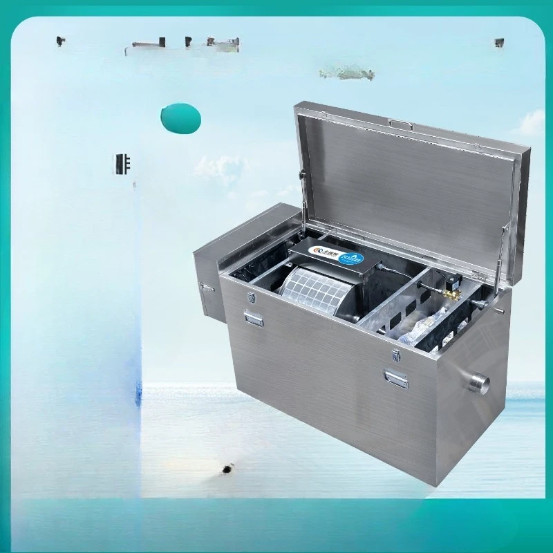 Carp pond filter water circulation system, automatic sewage discharge, intelligent backwash, stainless steel drum microfilter