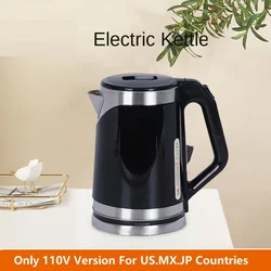 110V 220V Electric Kettle Household Stainless Steel Water Boiling Pot 2L Kettle Home Appliance