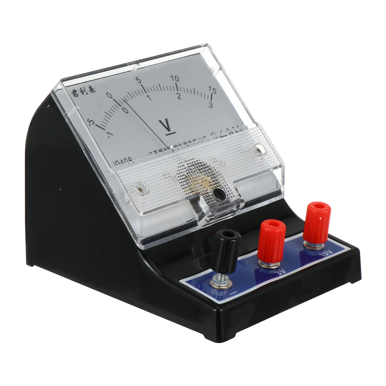 

DC Voltage Meter Physics Experiment 3V15V Analog Voltmeter Teaching Apparatus Student Lab Equipment Voltage Measuring Tool
