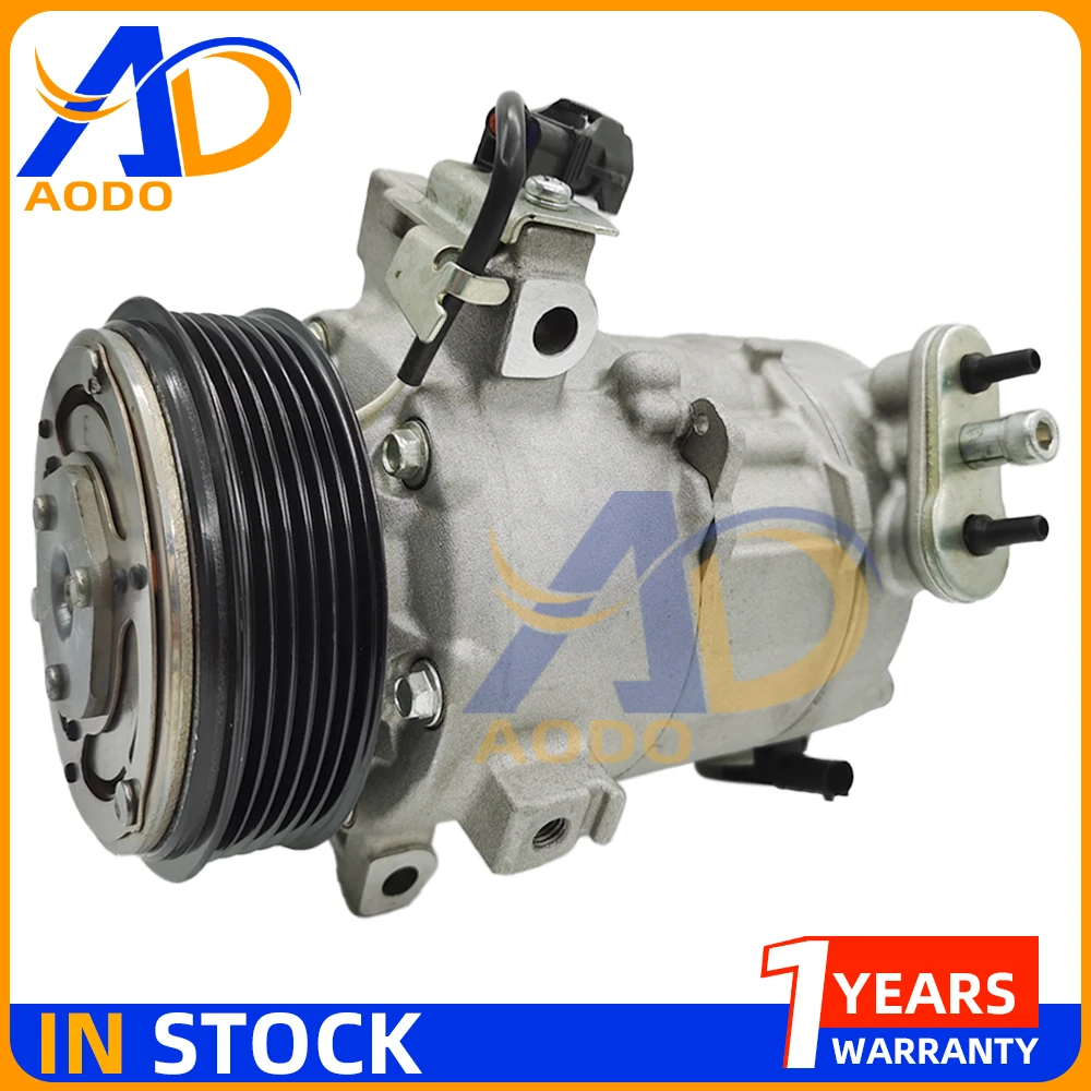 

A/C AC Compressor With Clutch For 2015-2021 Fiat 500X Jeep Renegade 2.4L 6SBU14C 168376 51936721 7513311 7422127