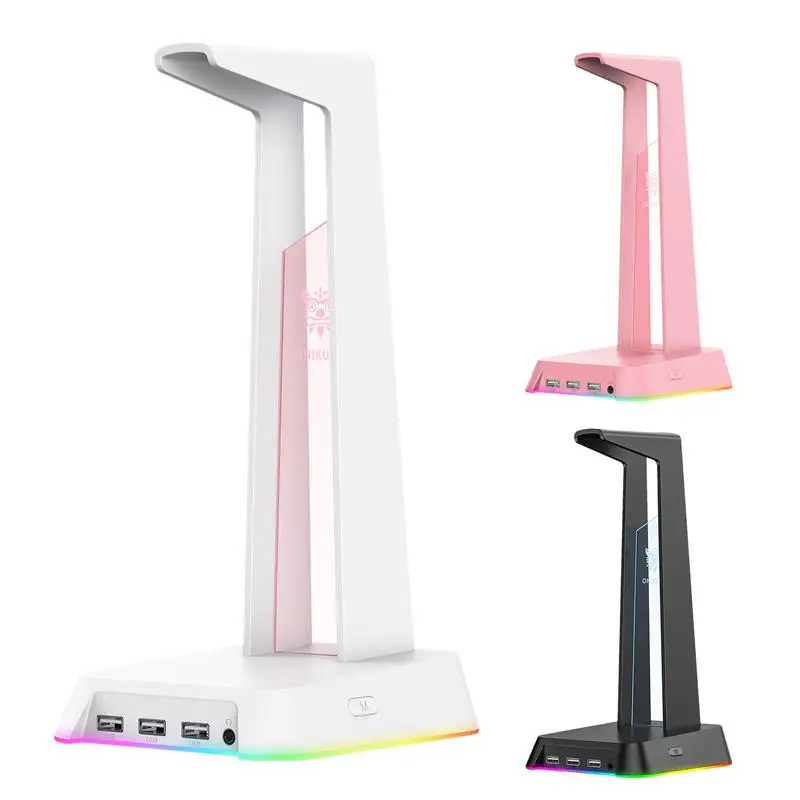 Headphone Stand & Hanger Sturdy And Stable Headset Rack Headphone Bracket Compact Headphone Display Space-Saving Design For Home