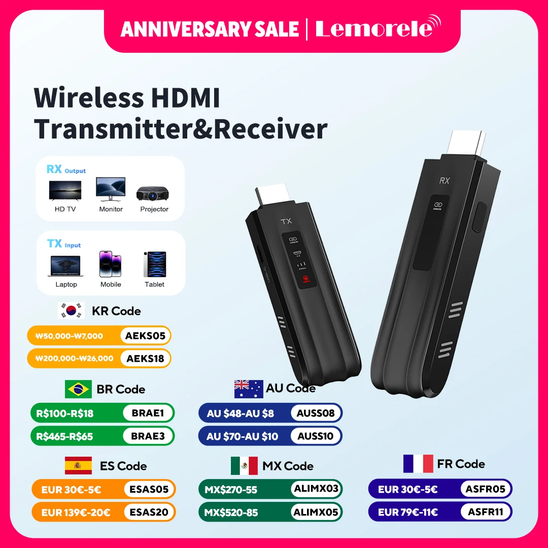 Lemorele Wireless H…