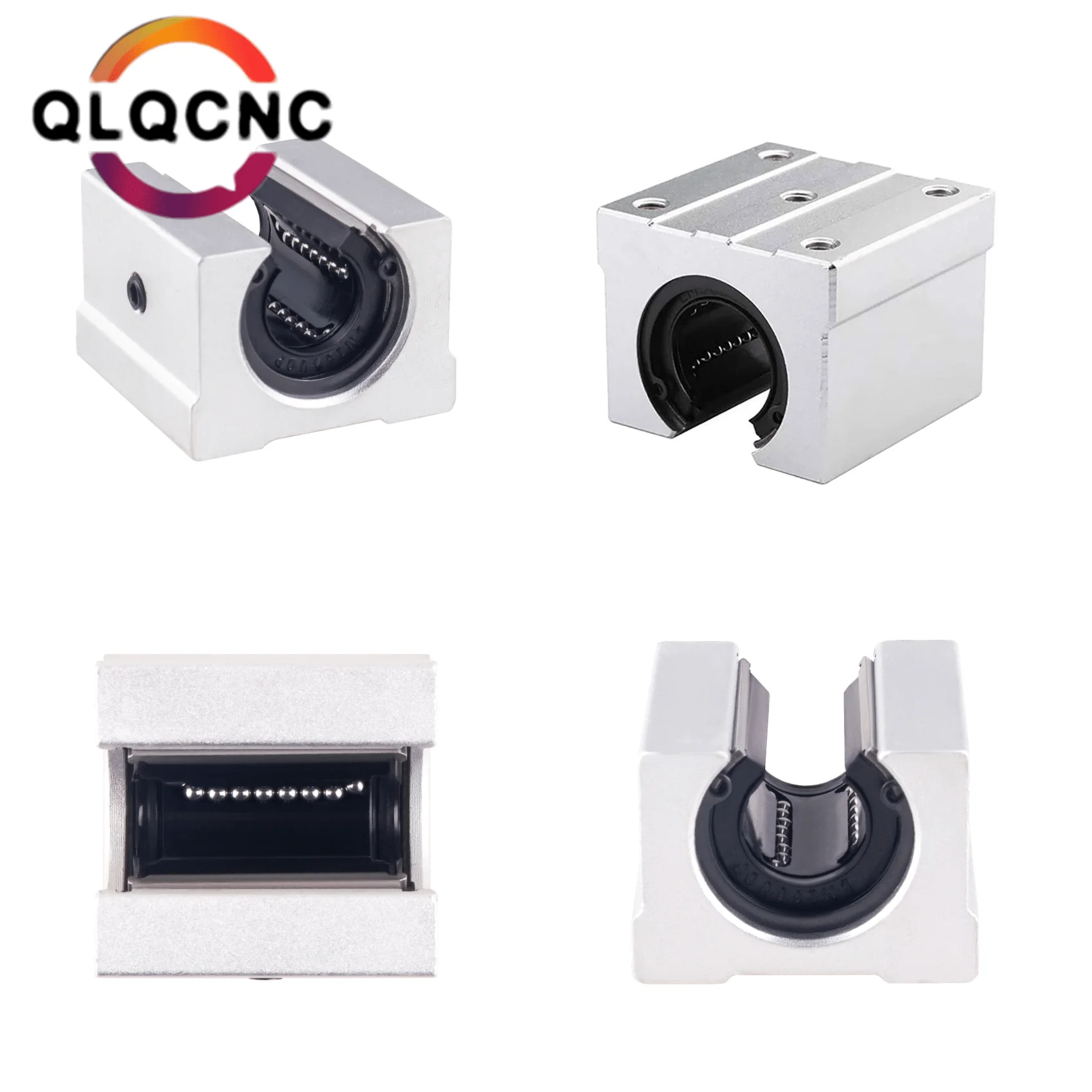 1/4 stücke SBR12UU SBR16UU SBR20UU SBR25UU 12mm16mm 20mm Linear Kugellager Block CNC Router SBR16 SBR20 SBR25 Schiene CNC 3D Drucker