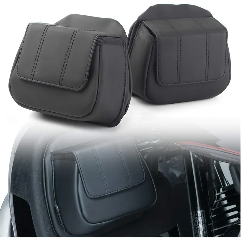 

Motorcycle Lower Fairing Tool Pocket Storage Pouch for Harley Touring 2014-2024 CVO Road King Electra Glide Waterproof