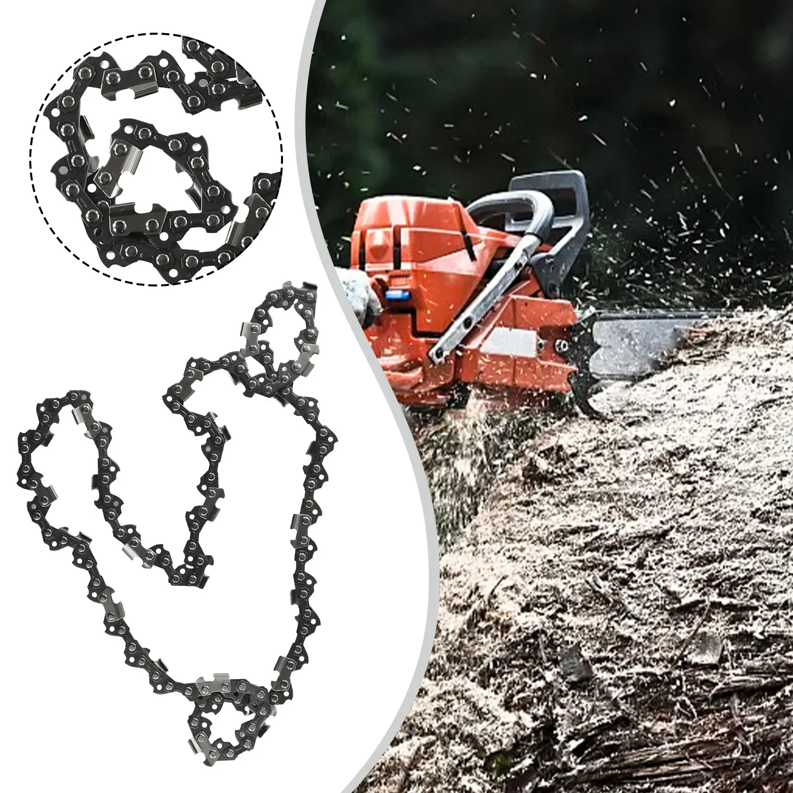 

3/8"LP.043/1.1mm 50DL 14"/35cm Chainsaw For MS170/MS180 Saw CD91VS50DL Saw Chains Garden Cutter Repair Accessories