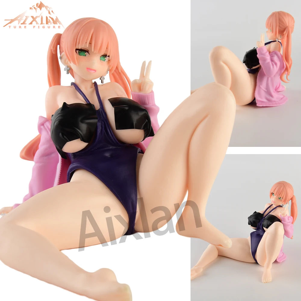 

11CM Japanese Anime Lechery Figure Insight Yuhu Ichinomiya Natsuki Sexy Girl PVC Action Figure Collectible Model Toys Kid Gift