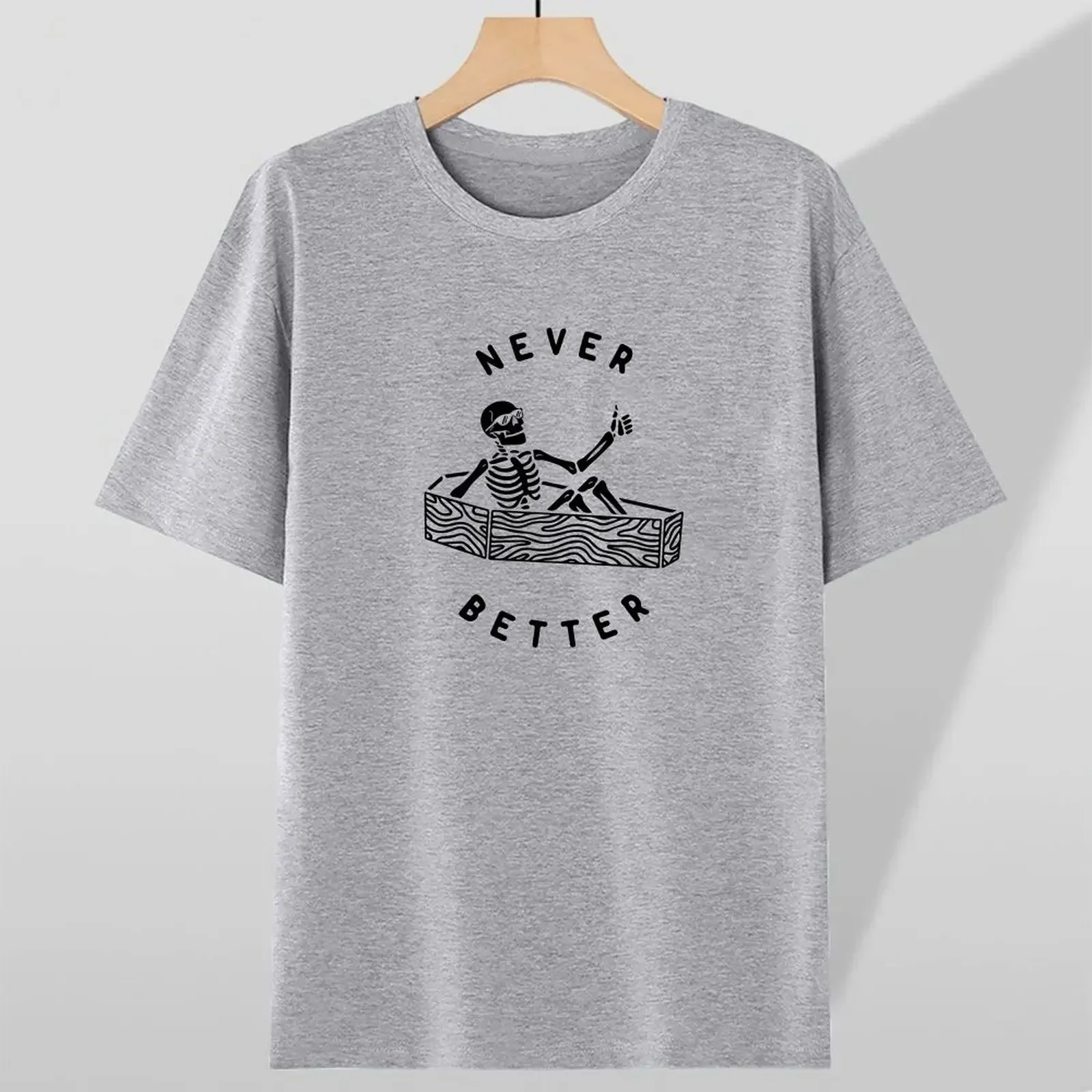 

Women's Casual Short Sleeve T-Shirt Print Stretch Round Neck Top Summer Y2k Cotton Tee T Shirt Women Clothing Couple Clothes