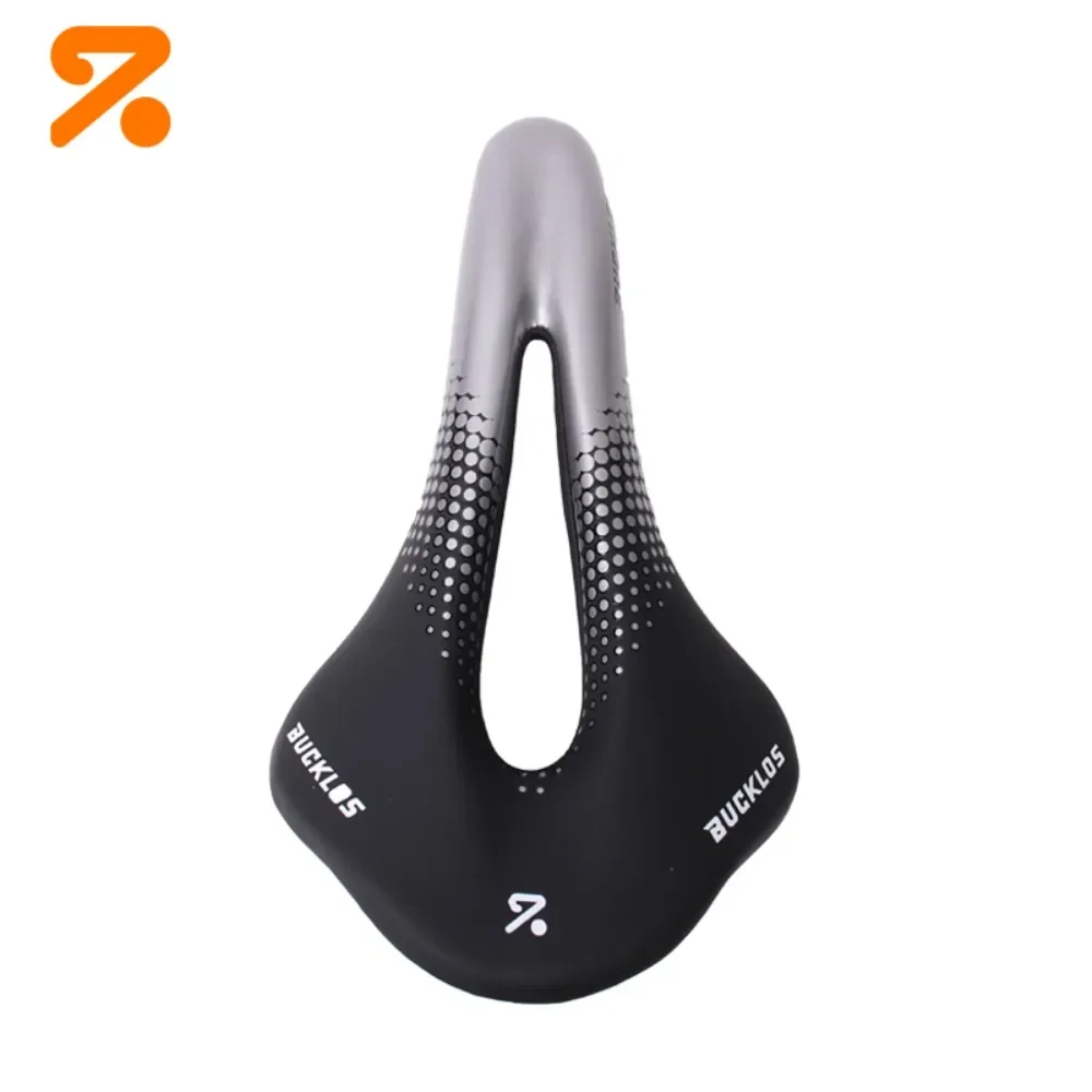 BUCKLOS Hohler Rennradsattel, atmungsaktiver Fahrradsitz, wasserdichte Oberfläche, Fahrradsattel für Mountainbike und Gravelbike – Detail 10