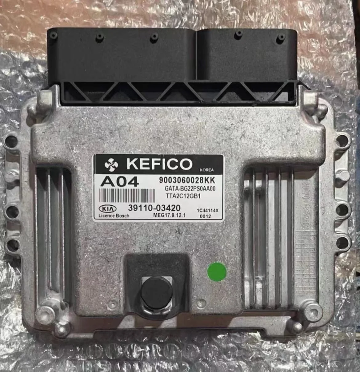 New 3911003420 39110-03420 Engine Control Unit (ECU/ECM) MEG17.9.12 for K ia Morning Picanto 12V 1 Year Warranty