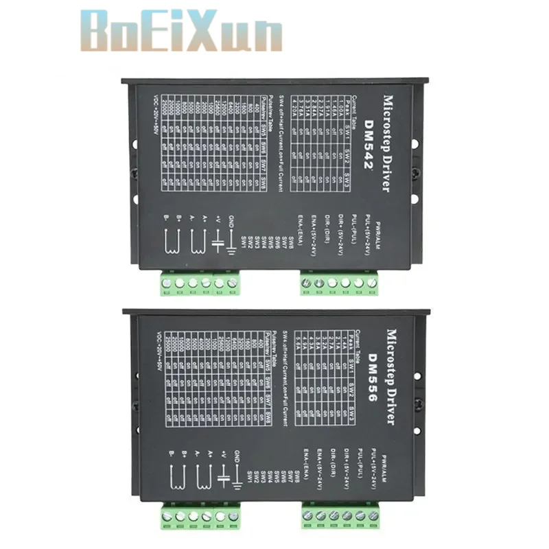 DM542 DM556 Digital Stepper Motor Driver 2 Phase 4.0A For 42 57 Stepper Motor NEMA17 NEMA23 NEMA34 Stepper Motor Controller