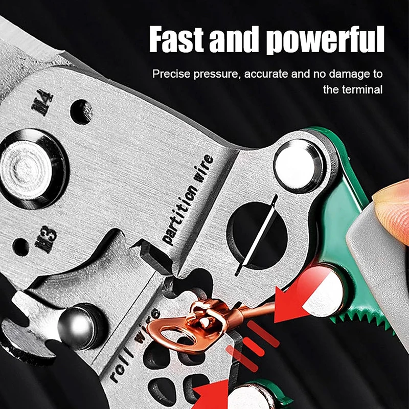 〔Sa〕18 In1 Foldable Wire Stripper Crimper Cable Cutter Pliers Upgraded Multifunctional For Wire Stripping Shearing Cutting Tools