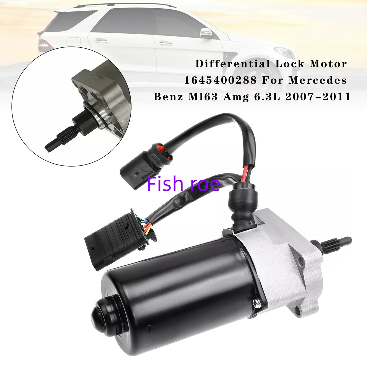 1645400288 rear differential lock axle motor is suitable for the 2006-2011 M-er-ced-es-Be-nz W164 ML500 and 2006-2007 models