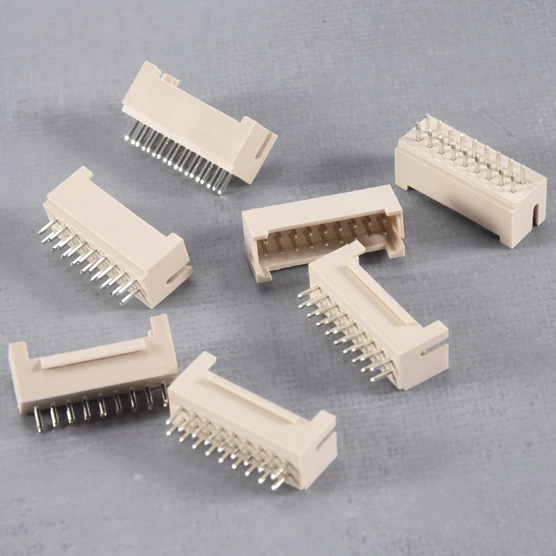 50Pcs Miner Connector 2X9P Male Socket Straight Pin Double Row Buckle For Asic Miner Antminer S9 S9J S9K L3+ Z9mini Z11