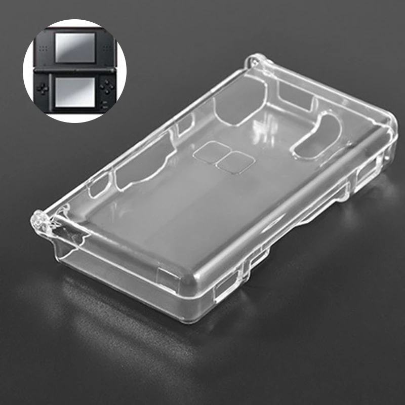 Transparent Game Case Cover NDSL Protective Case Replacement Case Screen Lens For Nintend DS Lite